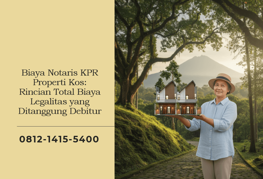 Biaya Notaris KPR Properti Kos: Rincian Total Biaya Legalitas yang Ditanggung Debitur