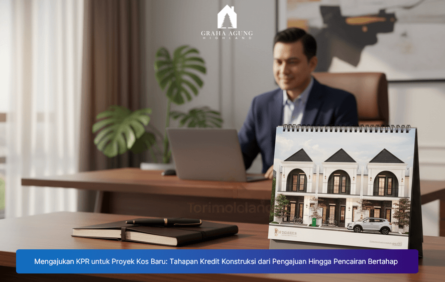 Mengajukan KPR untuk Proyek Kos Baru: Tahapan Kredit Konstruksi dari Pengajuan Hingga Pencairan Bertahap