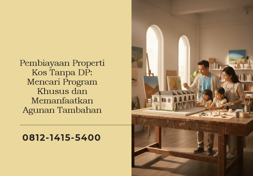 Pembiayaan Properti Kos Tanpa DP: Mencari Program Khusus dan Memanfaatkan Agunan Tambahan