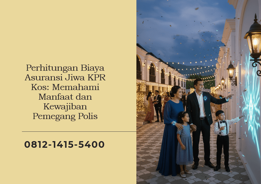 Perhitungan Biaya Asuransi Jiwa KPR Kos: Memahami Manfaat dan Kewajiban Pemegang Polis