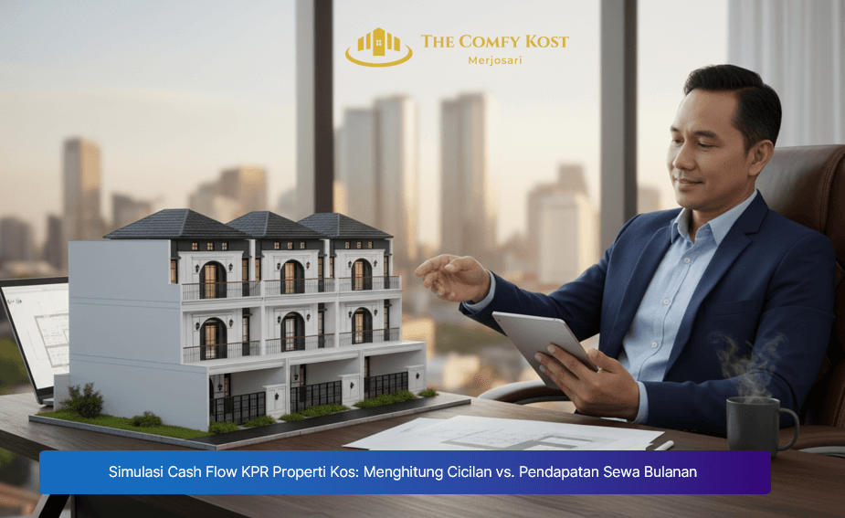 Simulasi Cash Flow KPR Properti Kos: Menghitung Cicilan vs. Pendapatan Sewa Bulanan