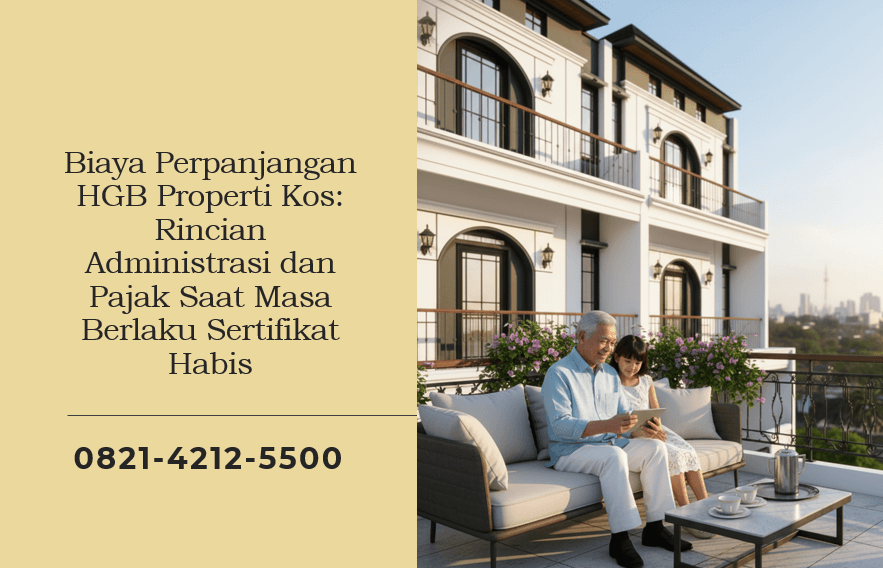 Biaya Perpanjangan HGB Properti Kos: Rincian Administrasi dan Pajak Saat Masa Berlaku Sertifikat Habis