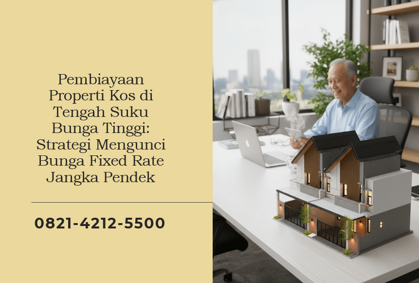Pembiayaan Properti Kos di Tengah Suku Bunga Tinggi: Strategi Mengunci Bunga Fixed Rate Jangka Pendek