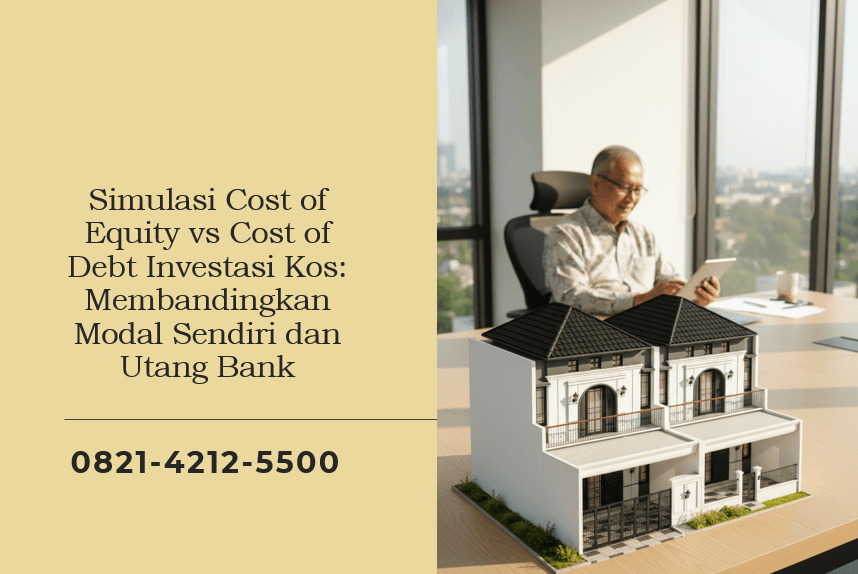 Simulasi Cost of Equity vs Cost of Debt Investasi Kos: Membandingkan Modal Sendiri dan Utang Bank