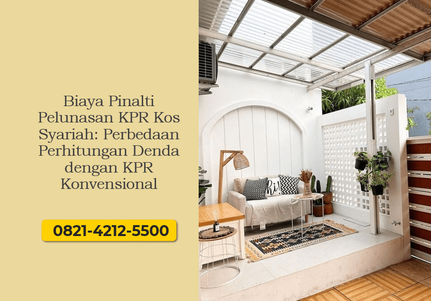 Biaya Pinalti Pelunasan KPR Kos Syariah: Perbedaan Perhitungan Denda dengan KPR Konvensional