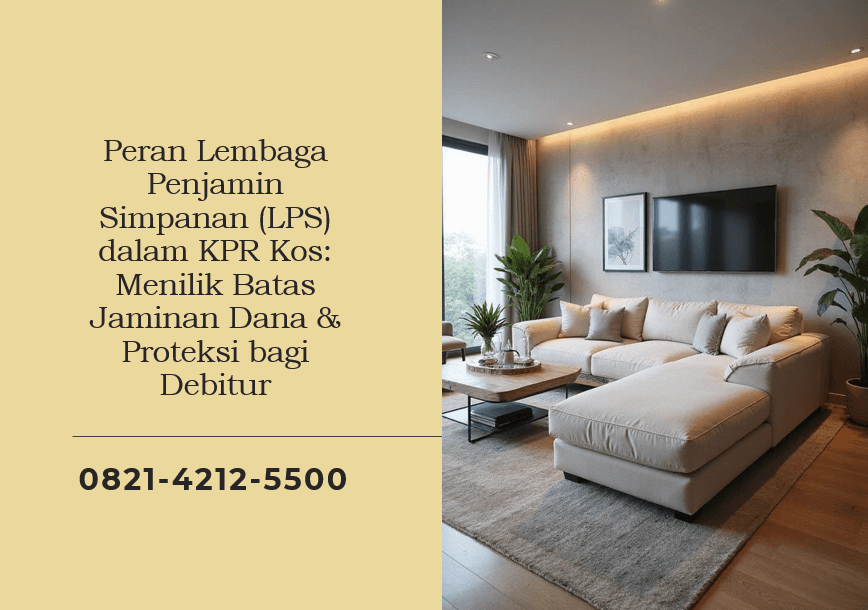Peran Lembaga Penjamin Simpanan (LPS) dalam KPR Kos: Menilik Batas Jaminan Dana & Proteksi bagi Debitur
