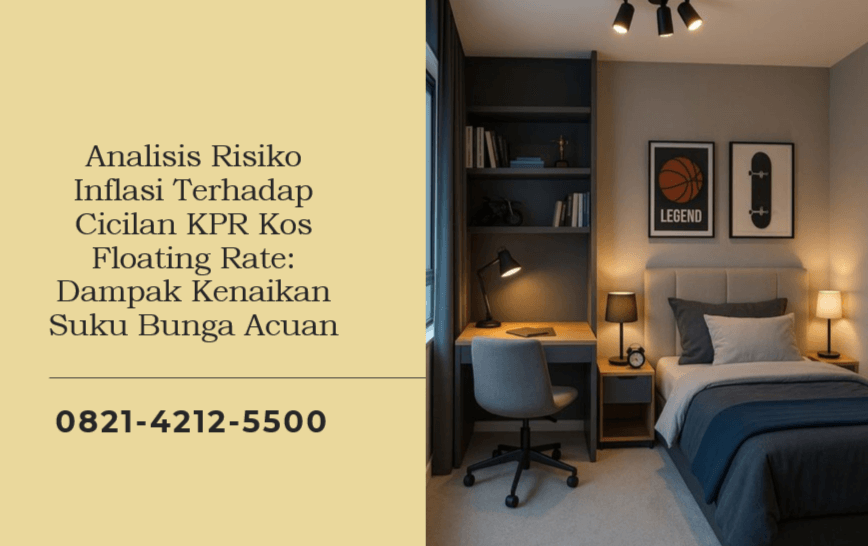 Analisis Risiko Inflasi Terhadap Cicilan KPR Kos Floating Rate: Dampak Kenaikan Suku Bunga Acuan