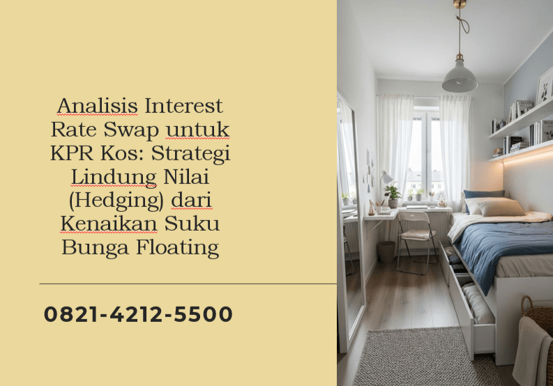 Analisis Interest Rate Swap untuk KPR Kos: Strategi Lindung Nilai (Hedging) dari Kenaikan Suku Bunga Floating