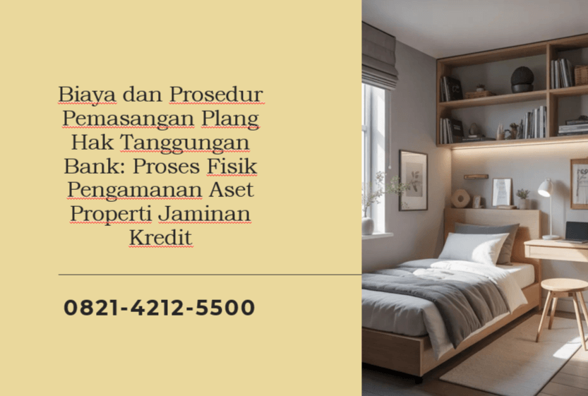 Biaya dan Prosedur Pemasangan Plang Hak Tanggungan Bank: Proses Fisik Pengamanan Aset Properti Jaminan Kredit