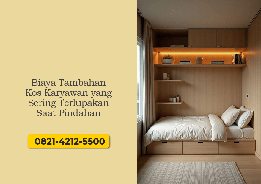 Biaya Tambahan Kos Karyawan yang Sering Terlupakan Saat Pindahan