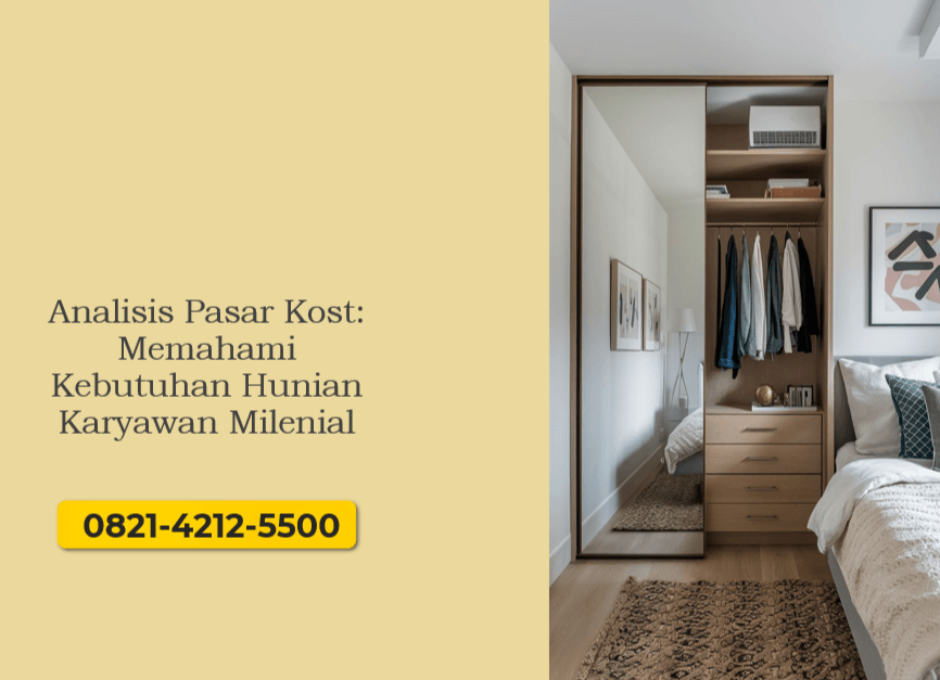 Analisis Pasar Kost: Memahami Kebutuhan Hunian Karyawan Milenial
