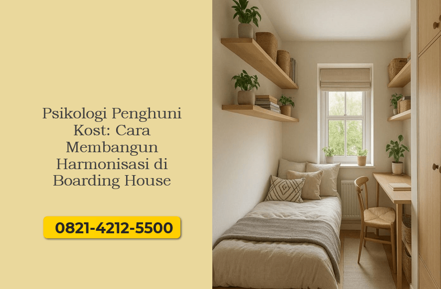 Psikologi Penghuni Kost: Cara Membangun Harmonisasi di Boarding House
