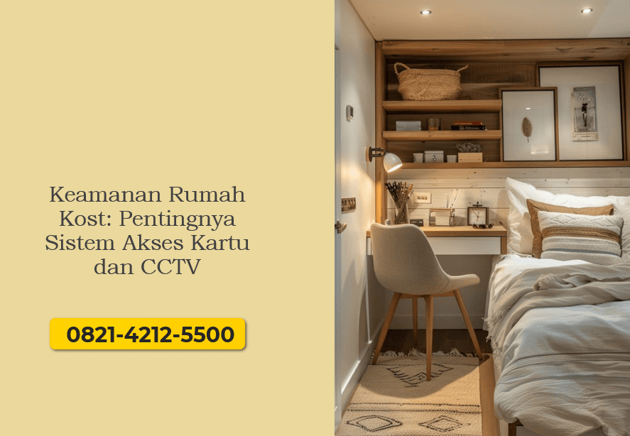 Keamanan Rumah Kost: Pentingnya Sistem Akses Kartu dan CCTV