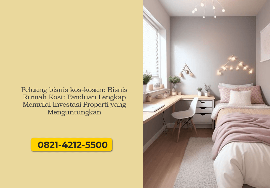 Peluang bisnis kos-kosan: Bisnis Rumah Kost: Panduan Lengkap Memulai Investasi Properti yang Menguntungkan