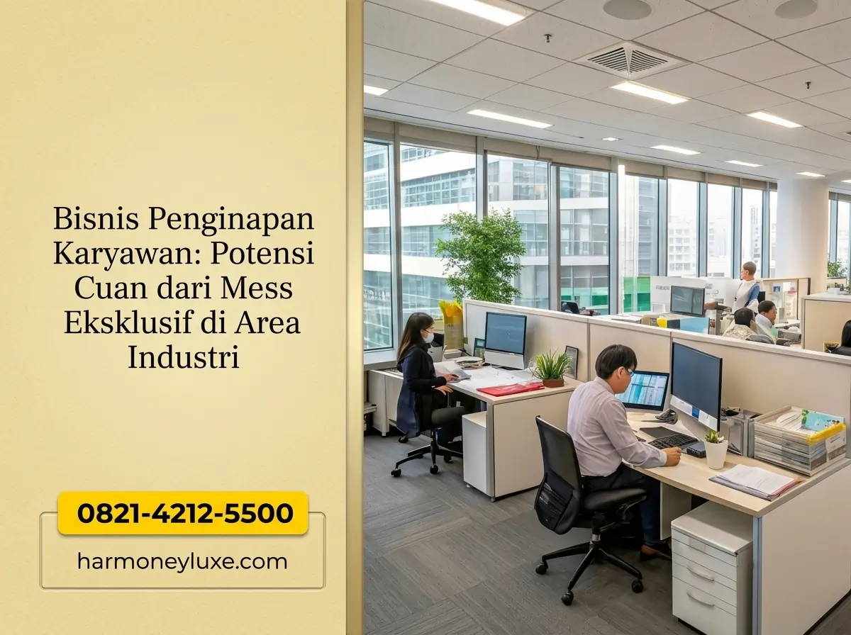 Bisnis Penginapan Karyawan: Potensi Cuan dari Mess Eksklusif di Area Industri