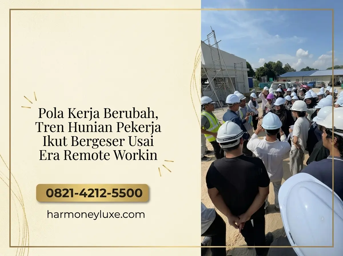Pola Kerja Berubah, Tren Hunian Pekerja Ikut Bergeser Usai Era Remote Workin